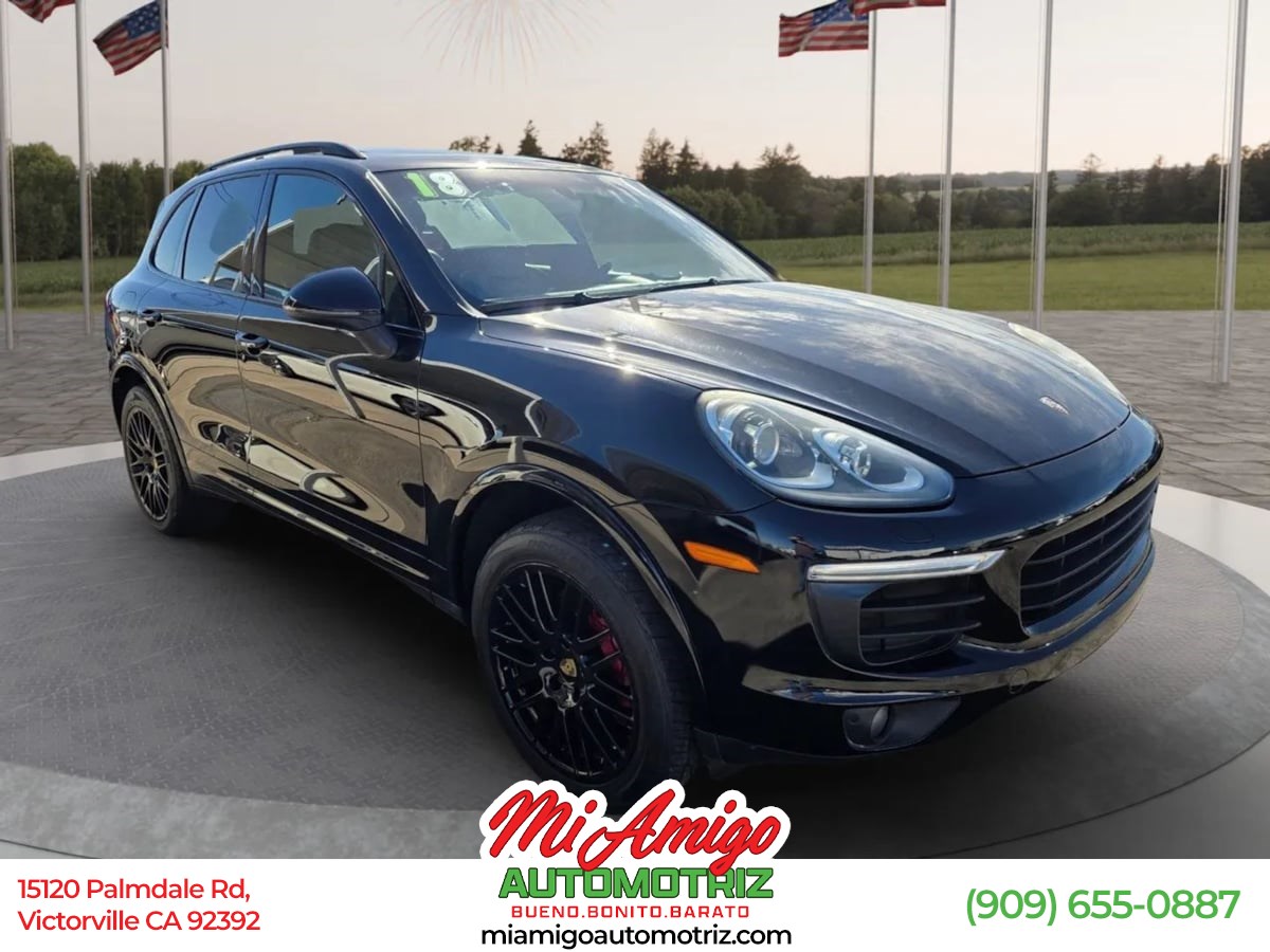 2018 Porsche Cayenne Platinum Edition