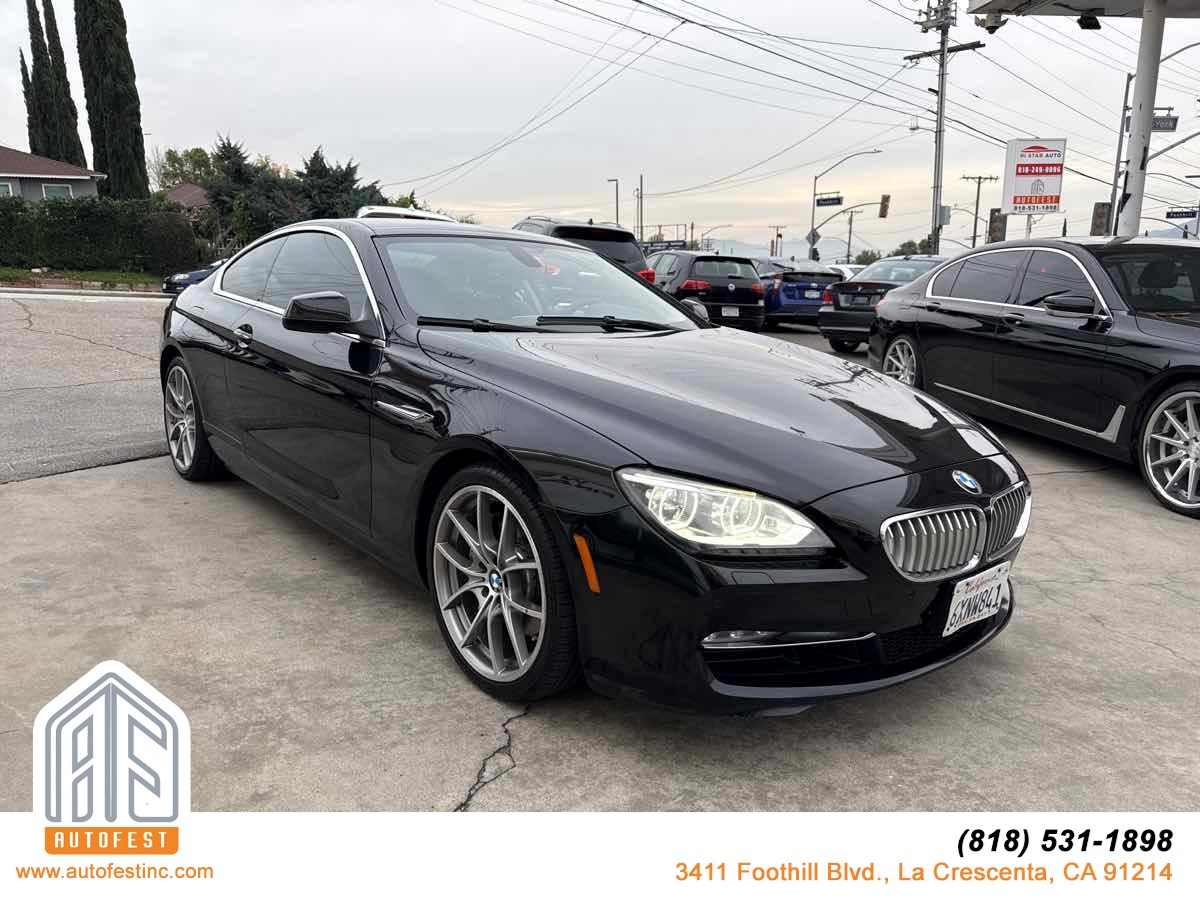 2012 BMW 6 Series 650i
