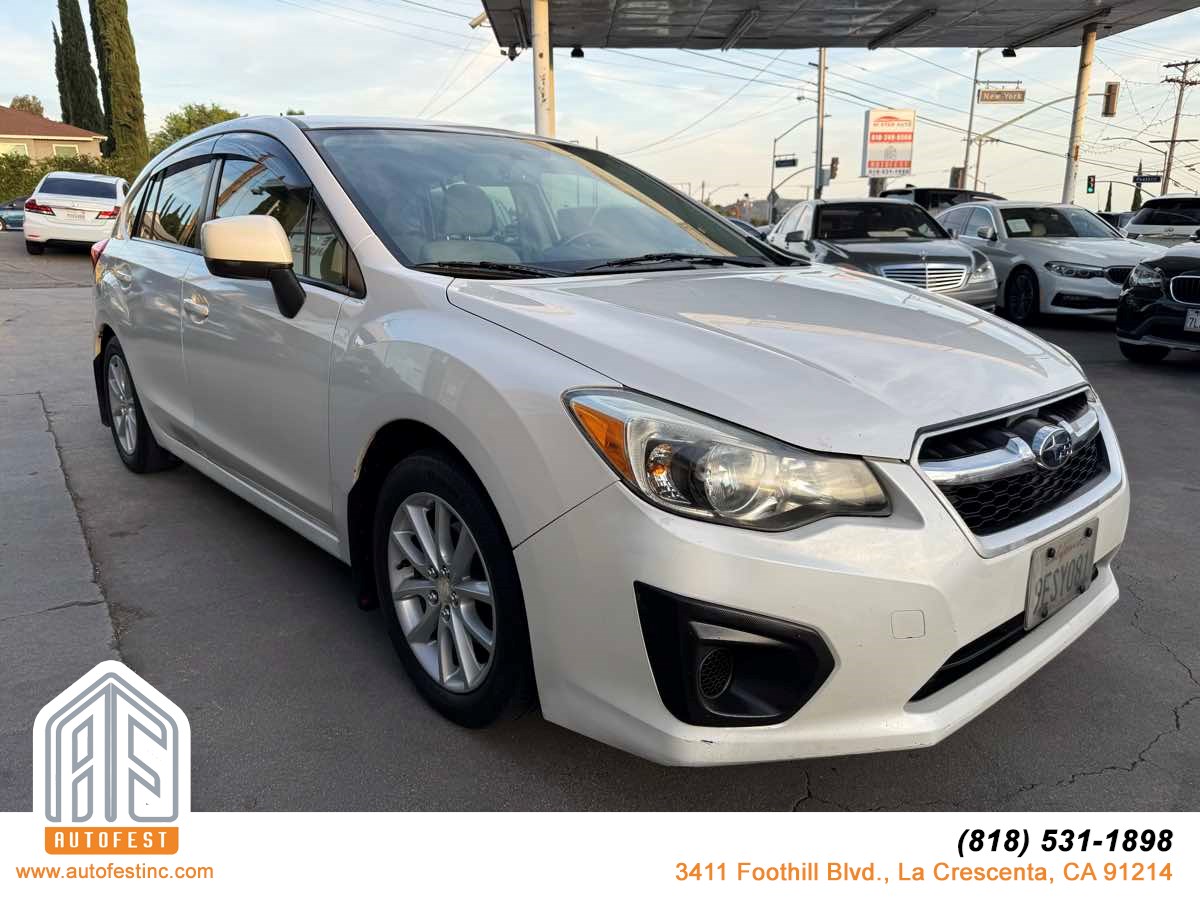 2012 Subaru Impreza 2.0I Premium