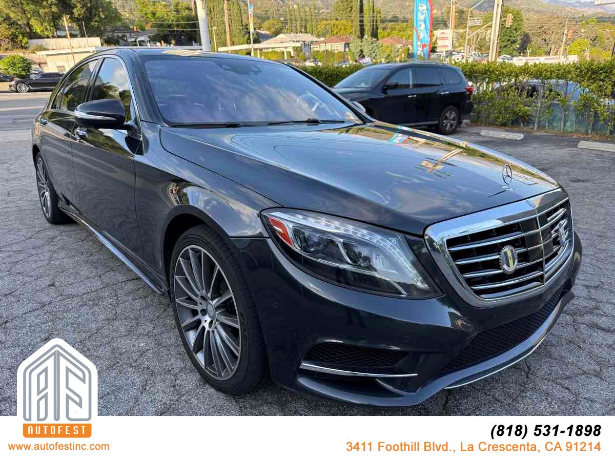 2015 Mercedes-Benz S-Class S550