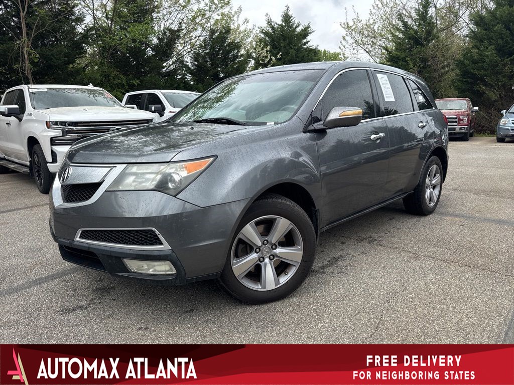 2012 Acura MDX Technology Package