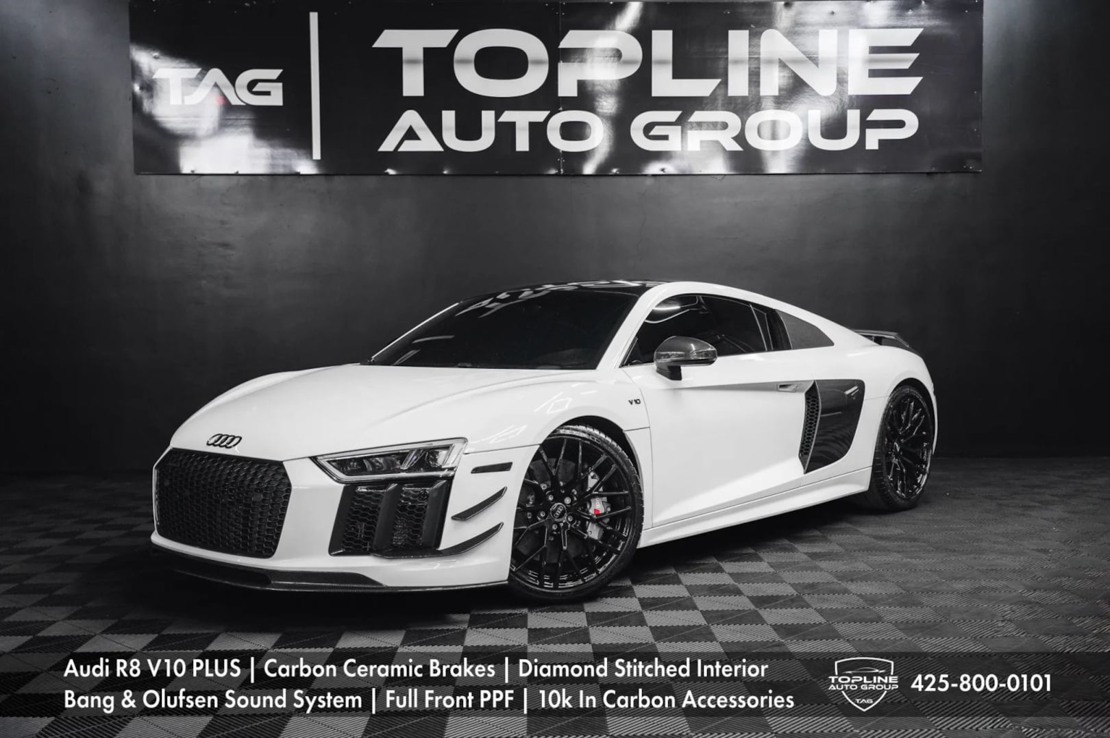 2017 Audi R8 Coupe V10 plus