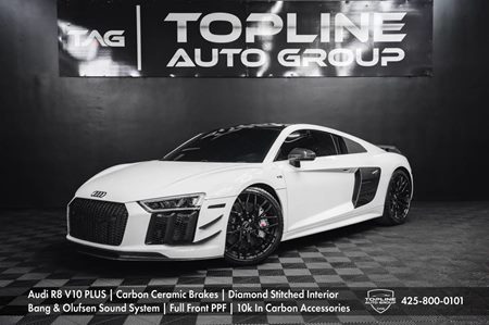 2017 Audi R8 Coupe V10 plus