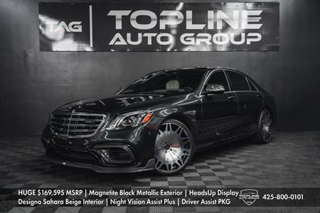 Sold 2018 Mercedes-Benz AMG S 63 4MATIC Sedan
