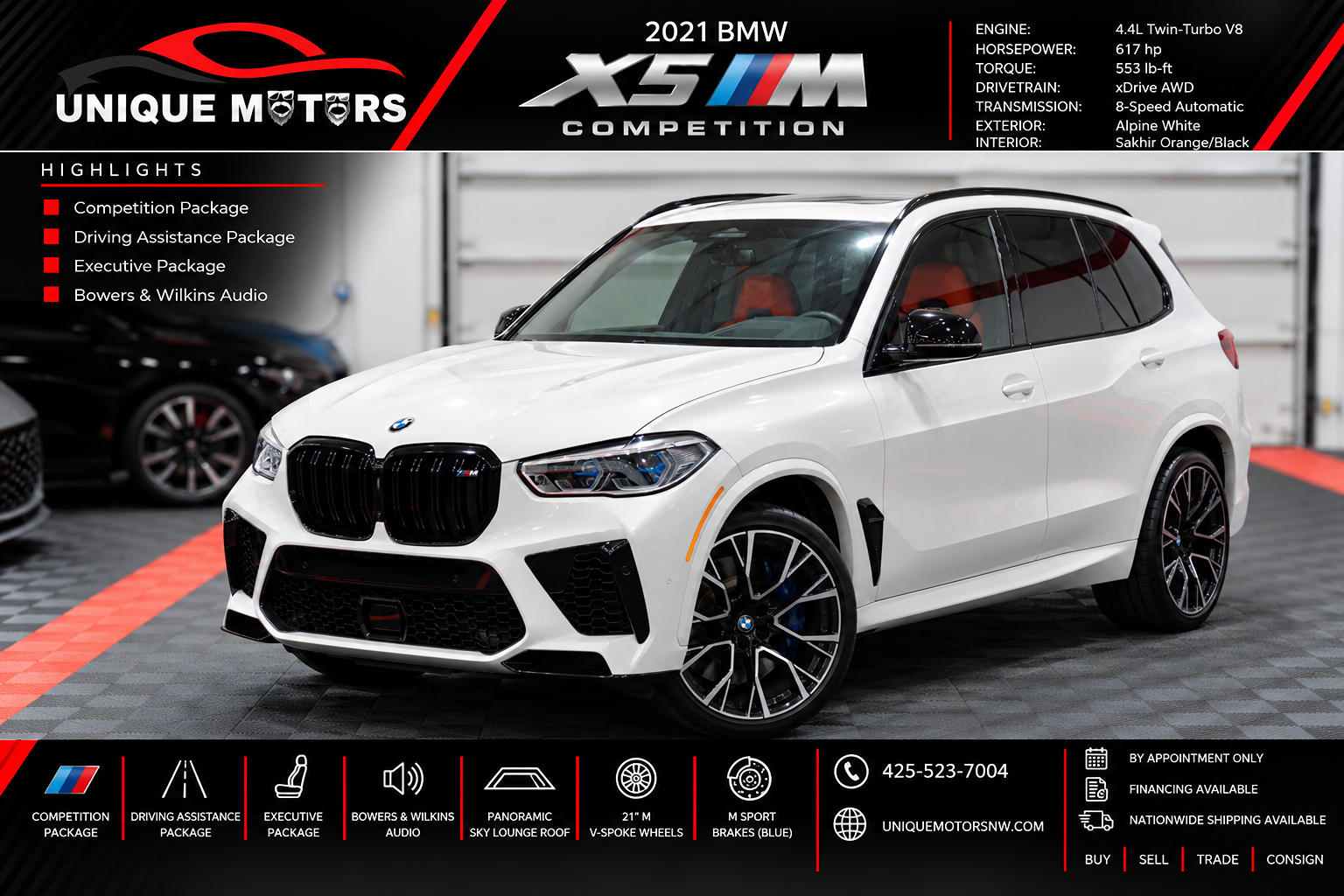 2021 BMW X5 M