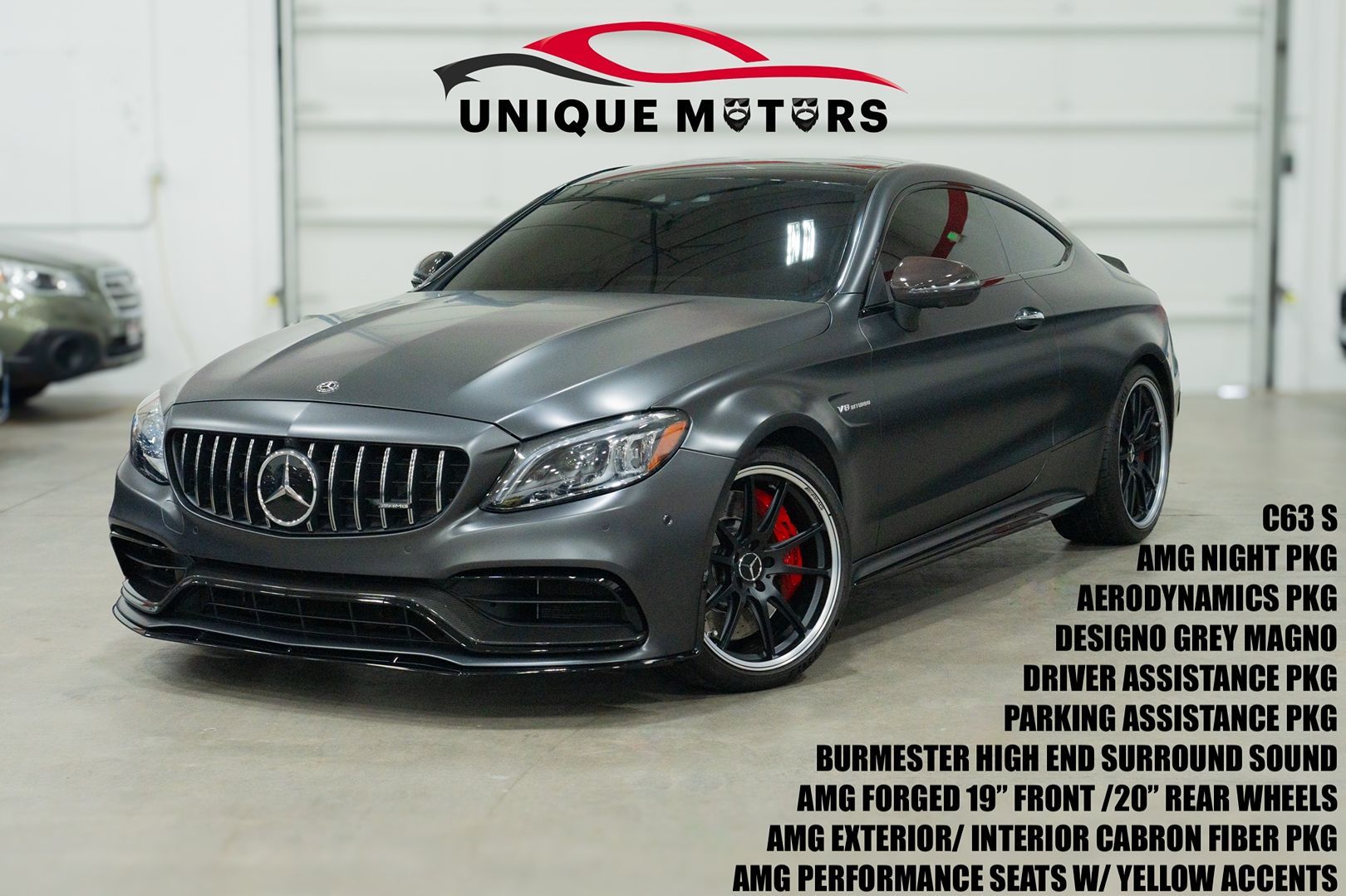 2019 Mercedes-Benz C-Class Coupe AMG C63's photo