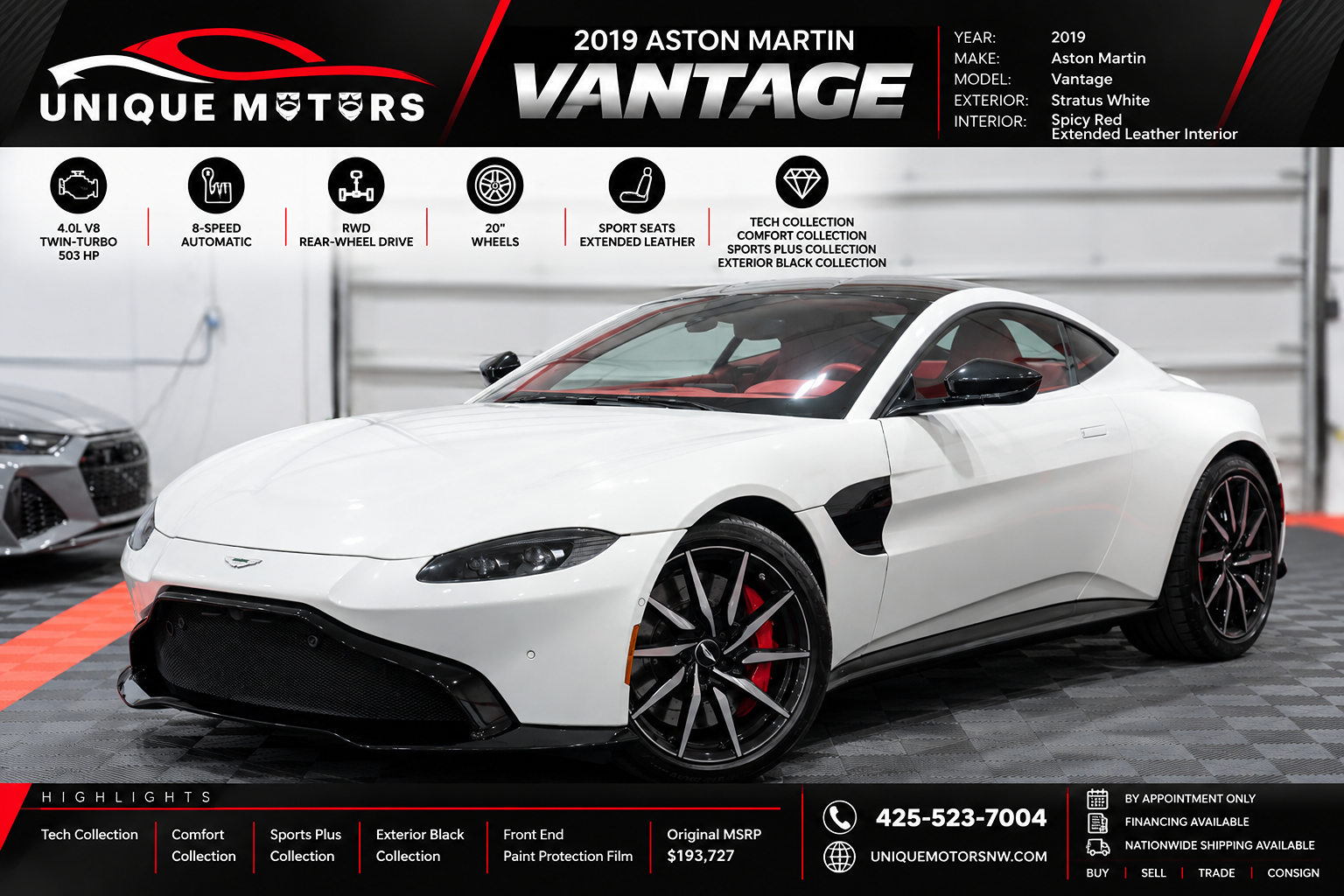 2019 Aston Martin Vantage