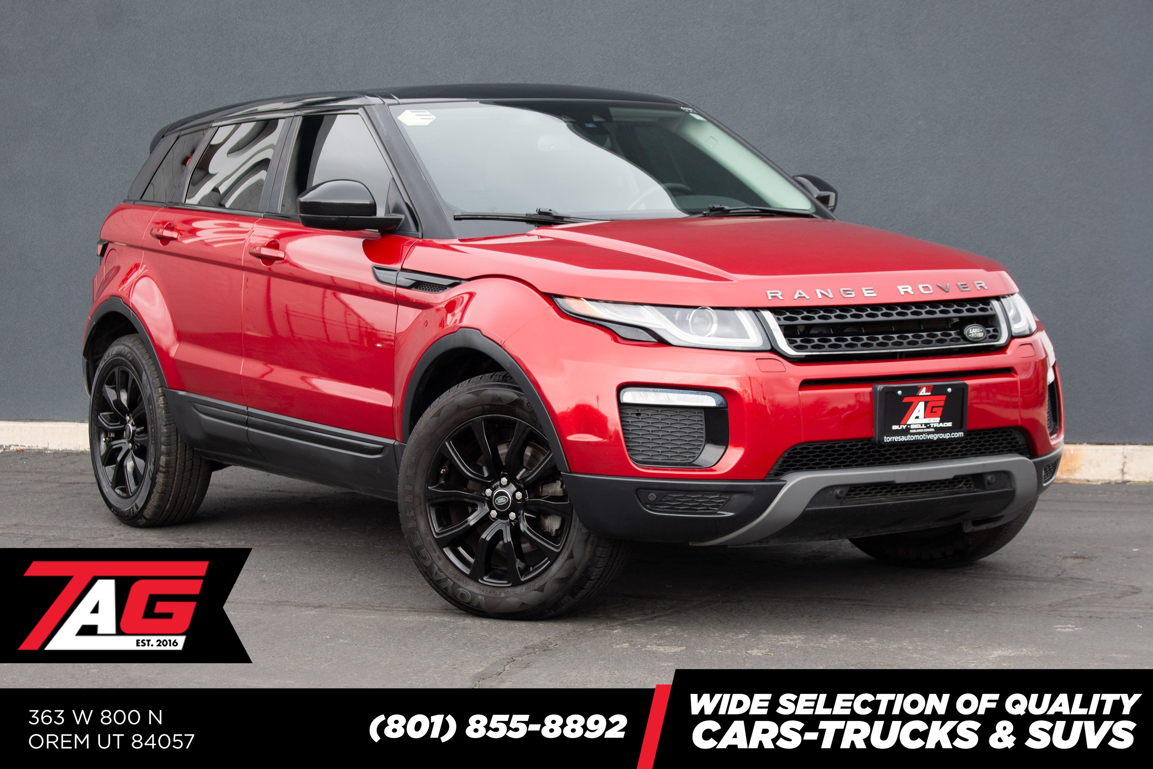 2019 Land Rover Range Rover Evoque
