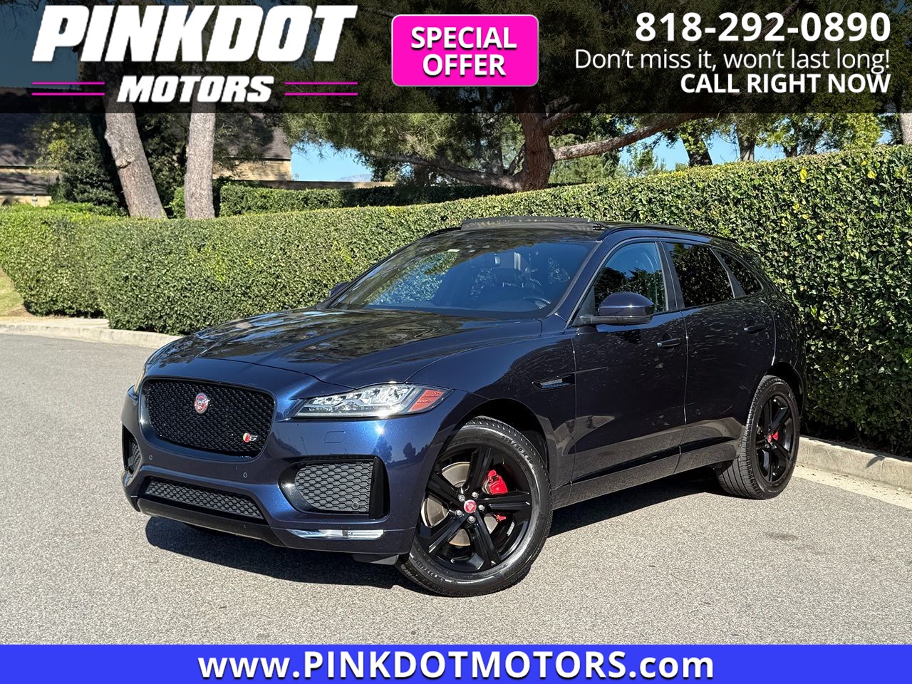 2018 Jaguar F-PACE S