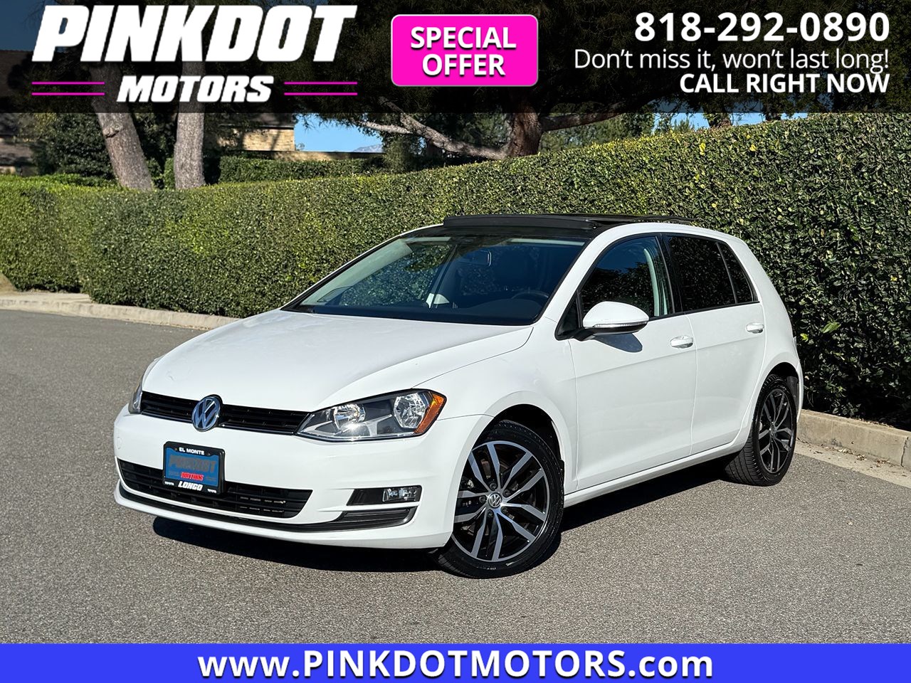 2016 Volkswagen Golf TSI SE