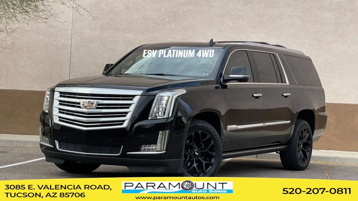 2016 Cadillac Escalade ESV Platinum's photo