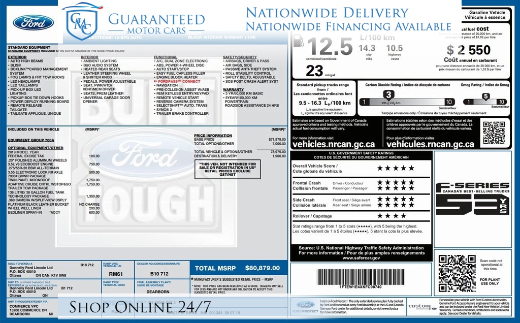 2019 Ford F-150 Platinum's photo