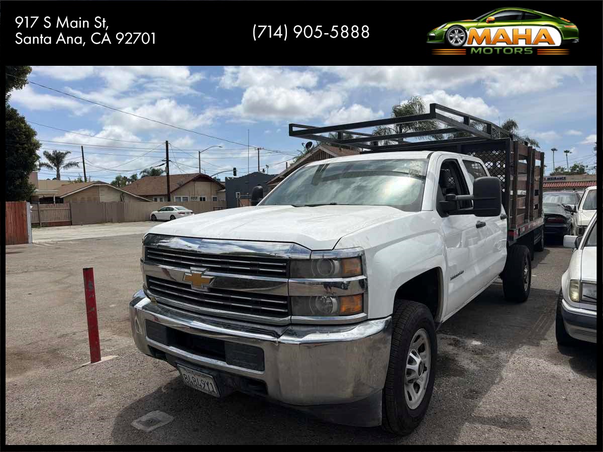 2015 Chevrolet Silverado HD Work Truck Crew Cab Long Box DRW's photo