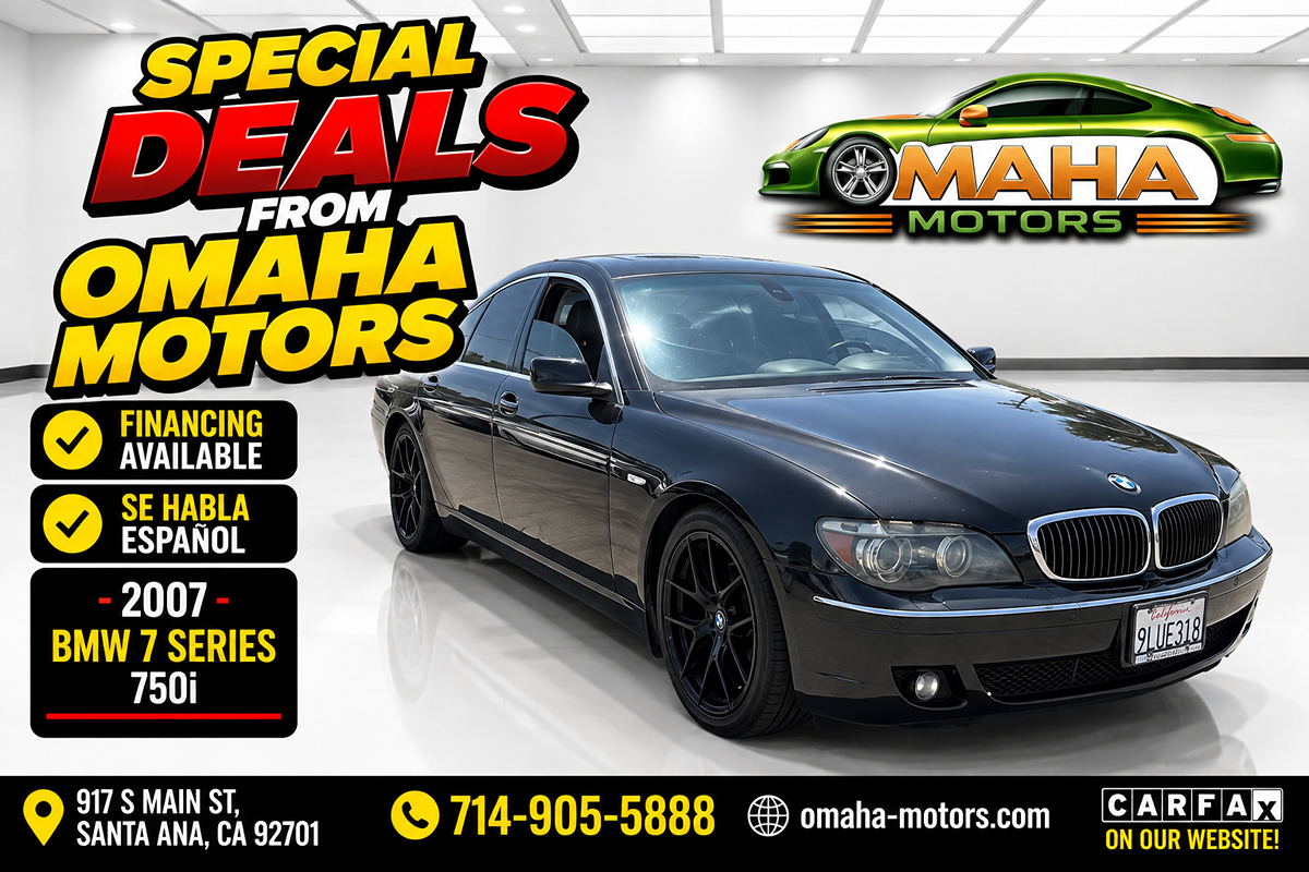 2007 BMW 7 Series