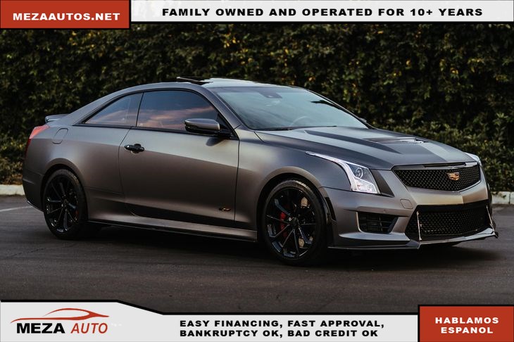 Used 2016 Cadillac Ats V Coupe Wrapped In Colton