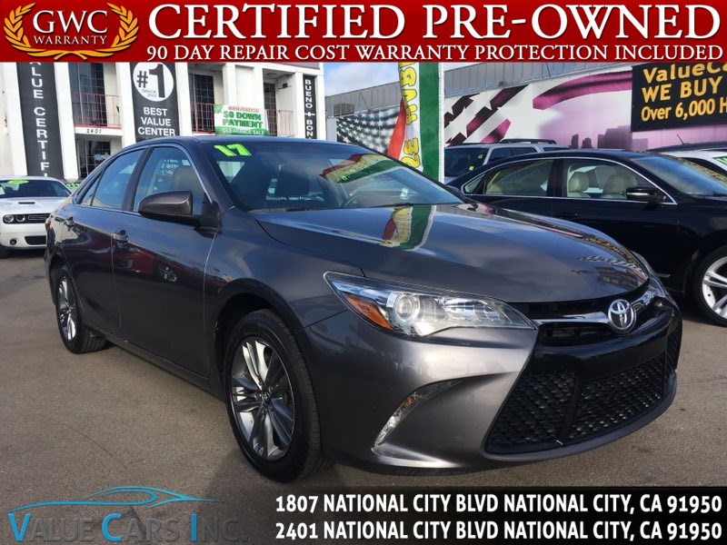 Toyota National City >> Sold 2017 Toyota Camry Se Sedan 4d In National City Toyota National City >> Sold 2017 Toyota Camry Se Sedan 4d In National City