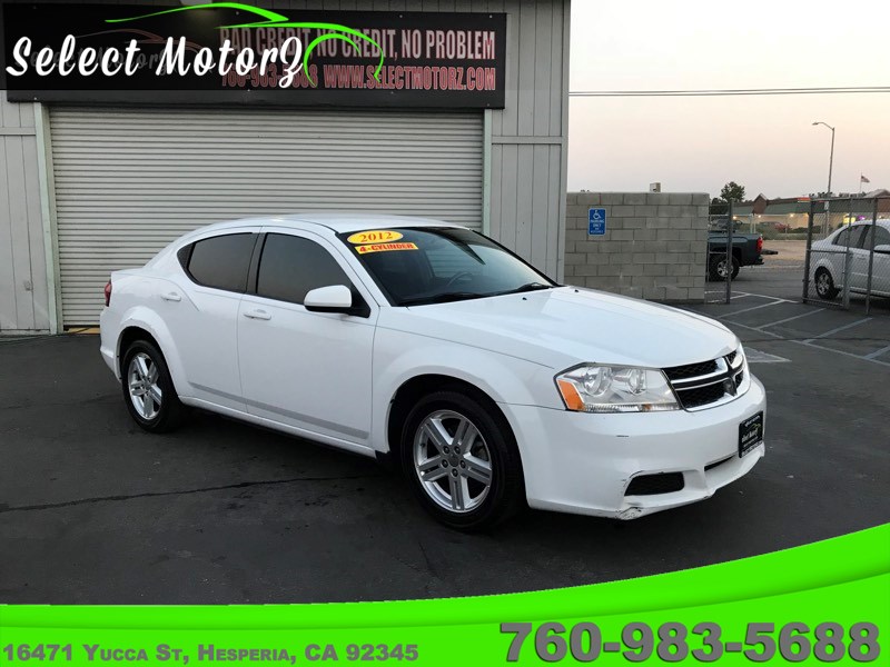 Sold 2012 Dodge Avenger Sxt In Hesperia