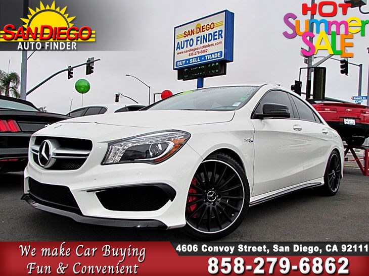 San Diego Mercedes >> 2014 Mercedes Benz Cla 45 Amg 4matic Lo Miles 1 Ownr Sdautofinders Com Cln Carfax Just Gorgeous San Diego Auto Finder San Diego Mercedes >> 2014 Mercedes Benz Cla 45 Amg 4matic Lo Miles 1 Ownr Sdautofinders Com Cln Carfax Just Gorgeous San Diego Auto Finder