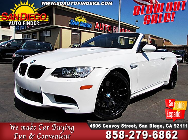 Sold 2009 BMW M3 CONVERTIBLE, LOW LOW MILES, SdAutoFinders.COM,CLEAN ... Sold 2009 BMW M3 CONVERTIBLE, LOW LOW MILES, SdAutoFinders.COM,CLEAN ...