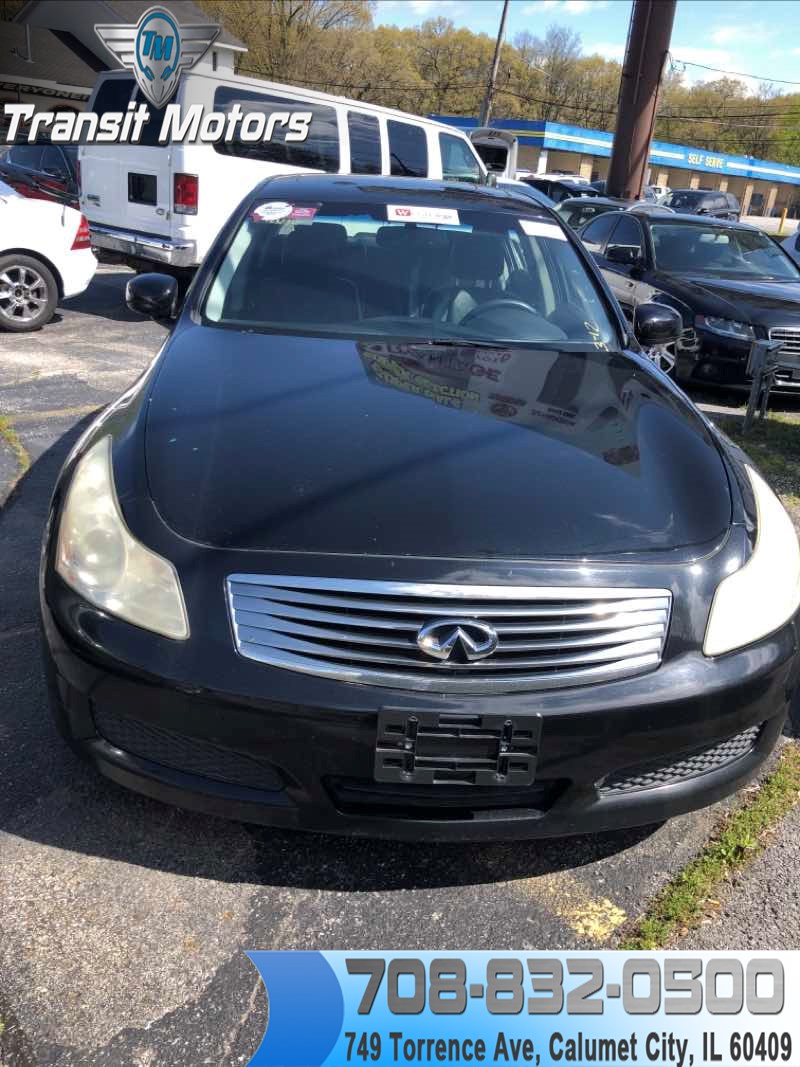 Sold 2007 Infiniti G35 Sedan Journey In Calumet City