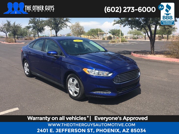 Sold 2013 Ford Fusion S In Phoenix