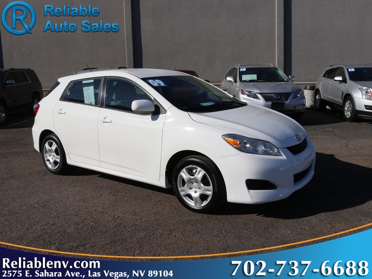 2009 Toyota Matrix W Cert Warranty Near Las Vegas Reliable Auto