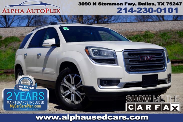 used 2014 gmc acadia slt in dallasadvertised prices and available quantities are subject to change without notice all rates and offers are dependent on bank approval, which varies based on