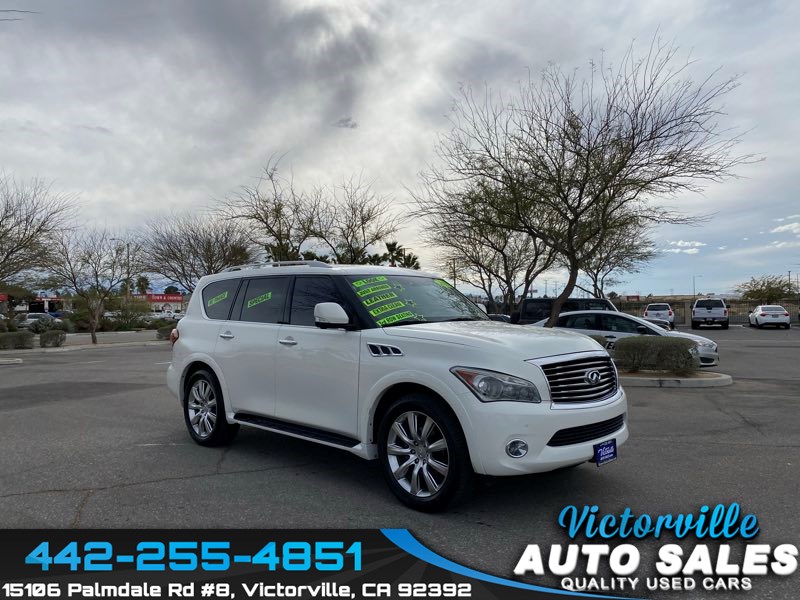 Sold 2011 Infiniti Qx56 7 Passenger In Victorville