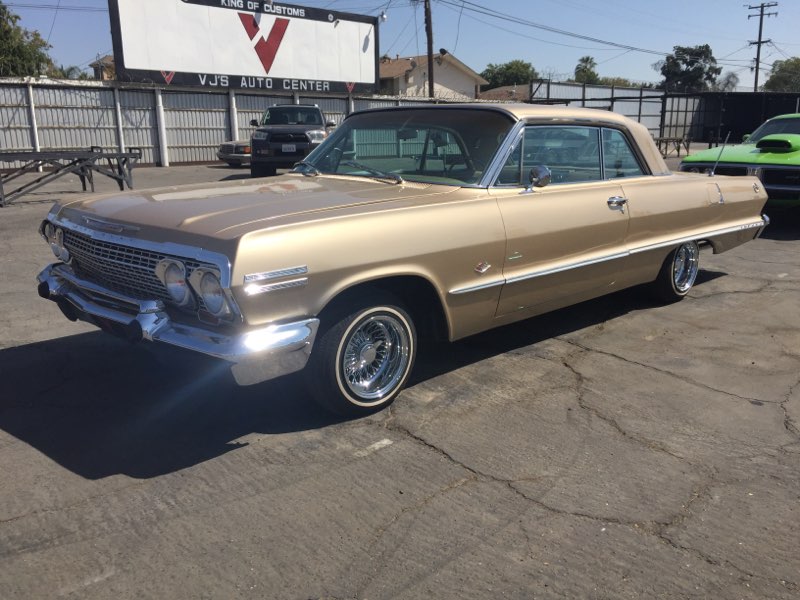 Sold 1963 Chevy Impala V8 In Fresno