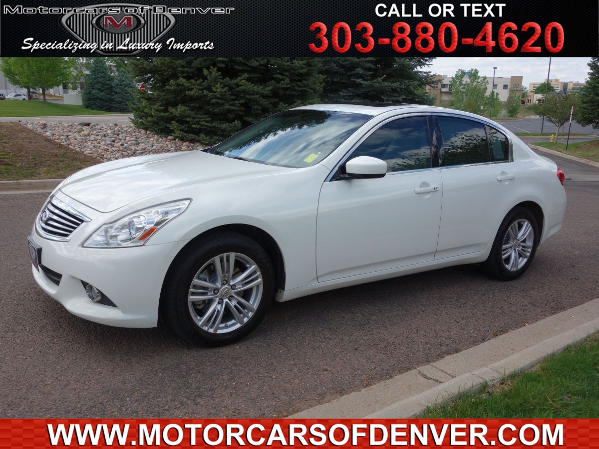 Used 2011 Infiniti G37 Sedan X Nav Very Clean In Centennial
