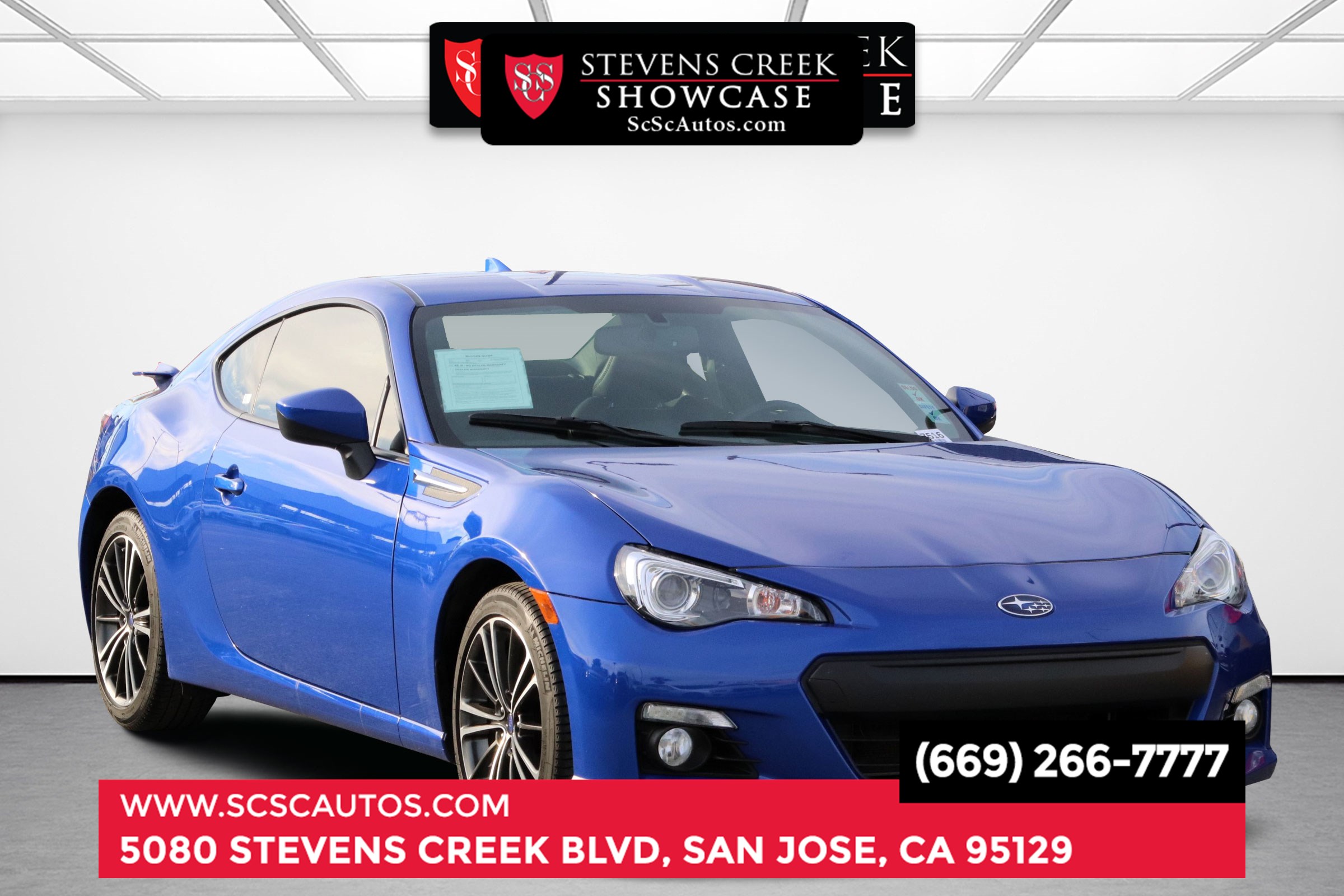 Used 2015 Subaru Brz Limited In San Jose