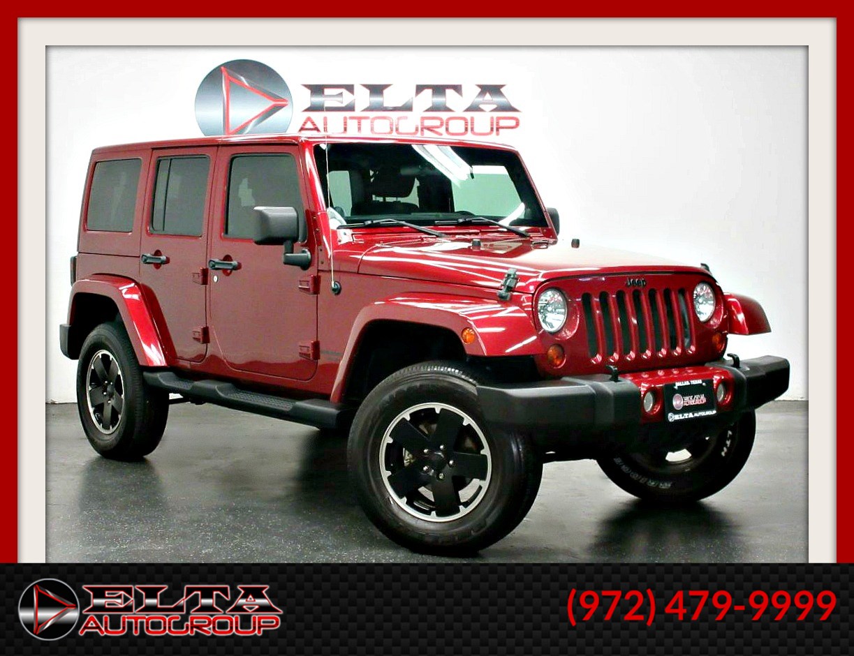 Sold 2012 Jeep Wrangler Unlimited Sahara 4wd 6 Speed Lift