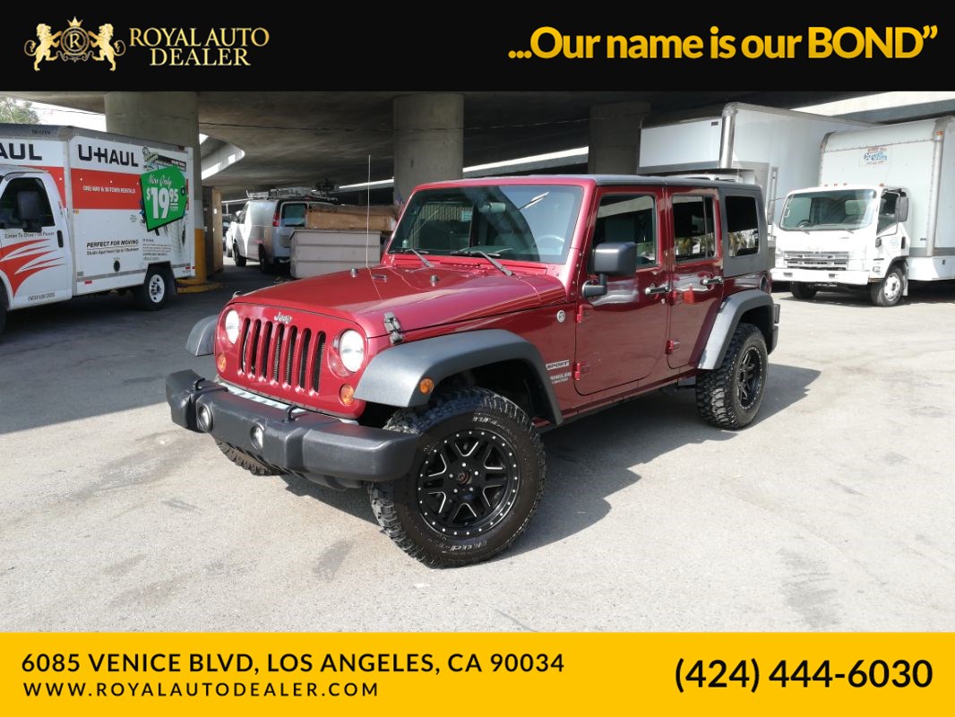 Used 2010 Jeep Wrangler Unlimited Sport In Los Angeles