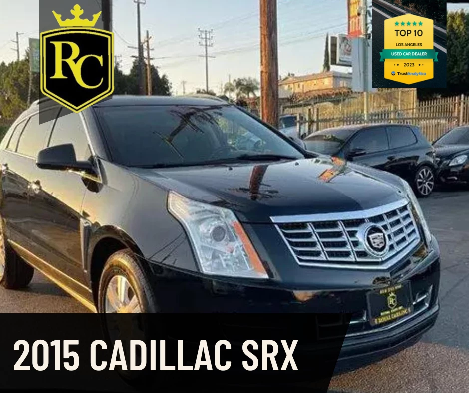 Luxury 2015 Cadillac SRX at Royal Cars Dealer