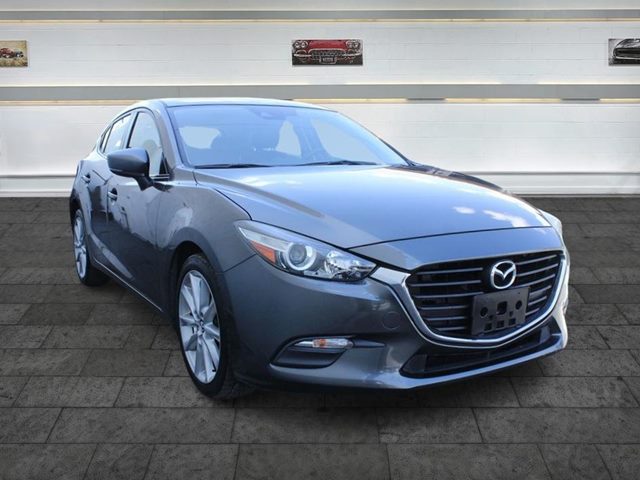 Machine Gray Metallic 2017 Mazda MAZDA3 Touring Hatchback Hatchback Front-Wheel Drive Automatic