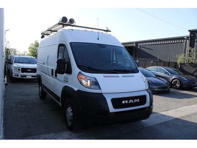 Bright White Clearcoat 2021 RAM ProMaster 1500 136 High Roof Cargo Van FWD Van Front-Wheel Drive Automatic