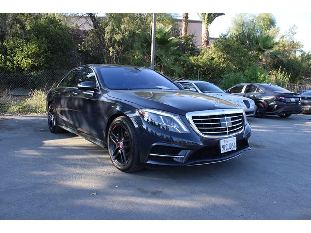 Anthracite Blue Metallic 2014 Mercedes-Benz S-Class S 550 Sedan Rear-Wheel Drive Automatic