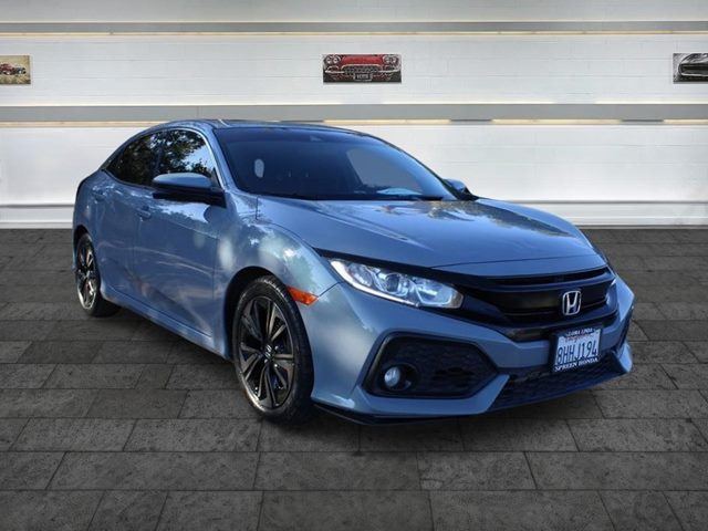 Sonic Gray Pearl 2019 Honda Civic Hatchback EX FWD Hatchback Front-Wheel Drive Automatic