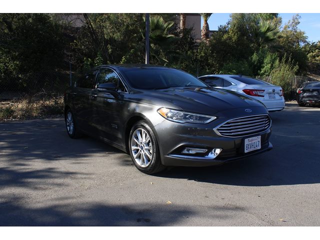 Gray (Magnetic Metallic) 2017 Ford Fusion Energi SE Luxury Sedan Front-Wheel Drive Automatic