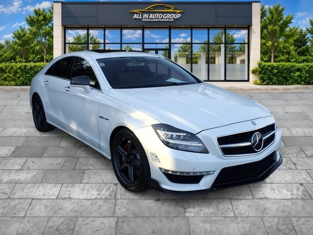 Diamond White Metallic 2012 Mercedes-Benz CLS Sedan Rear-Wheel Drive Automatic