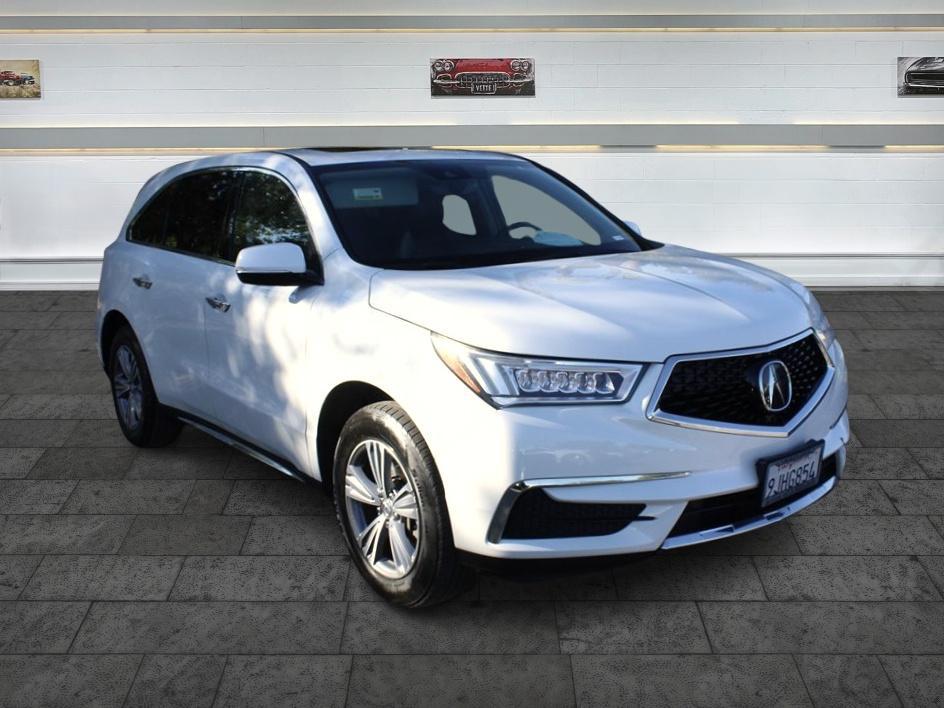 Platinum White Pearl 2020 Acura MDX SUV / Crossover Front-Wheel Drive Automatic