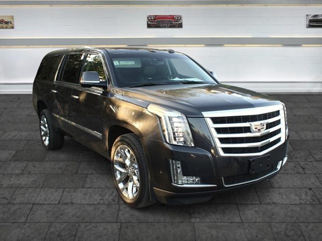 Dark Granite Metallic 2017 Cadillac Escalade ESV SUV / Crossover Rear-Wheel Drive Automatic