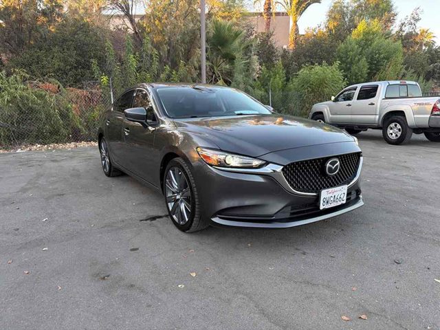 Machine Gray Metallic 2021 Mazda MAZDA6 Sedan Front-Wheel Drive Automatic