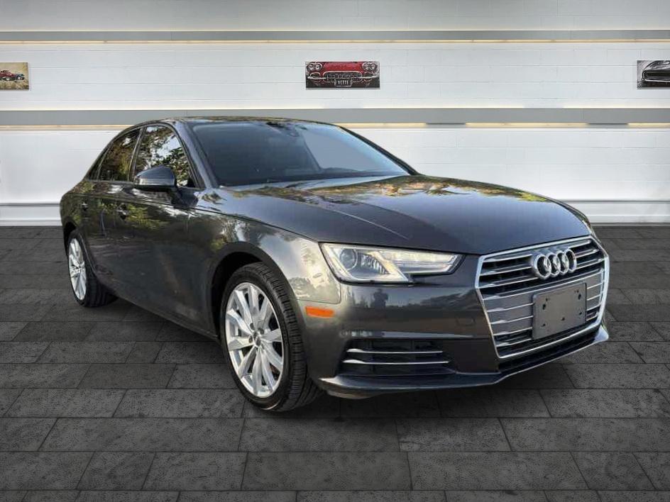 Manhattan Gray Metallic 2017 Audi A4 Sedan Front-Wheel Drive Automatic