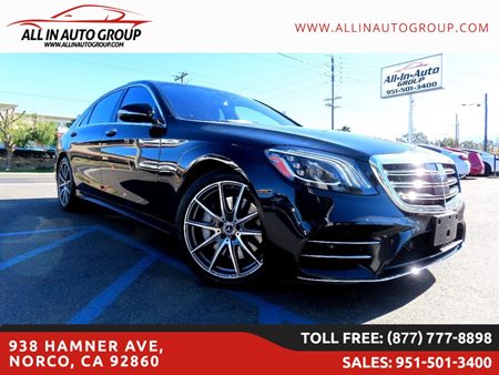 Sold 2019 Mercedes-Benz S 560 Sedan