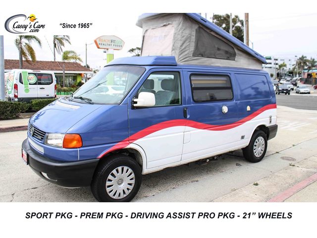White 1997 Volkswagen EuroVan 3 Dr Campmobile Passenger Van Van Front-Wheel Drive Automatic