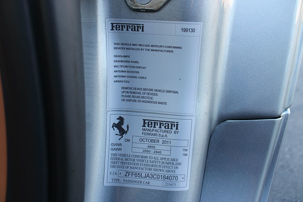 2012 Ferrari California Base - Photo 63