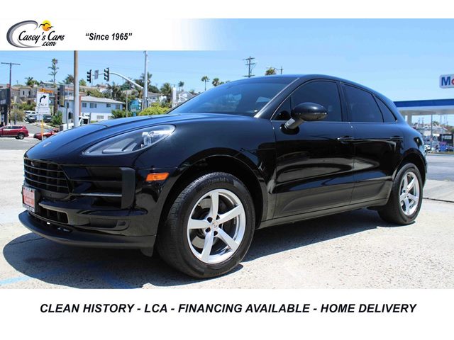 Black 2019 Porsche Macan SUV / Crossover All-Wheel Drive Automatic