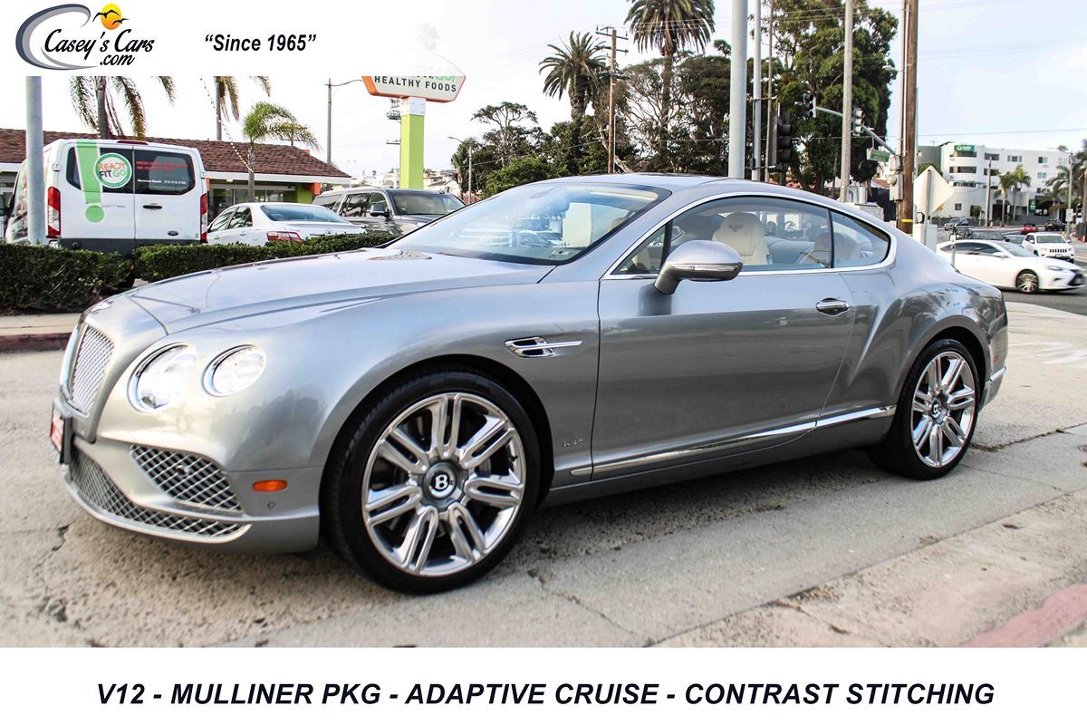 2016 Bentley Continental GT W12 w/Mulliner Pkg
