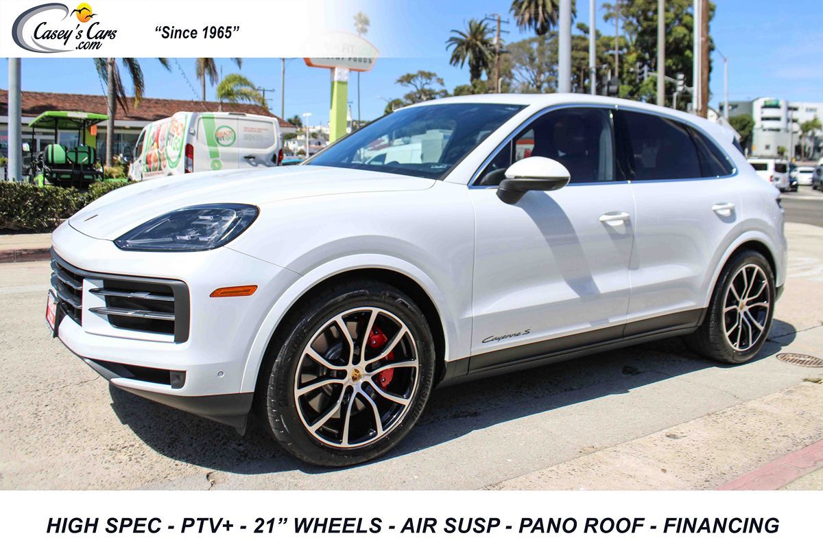 2024 Porsche Cayenne S w/PTV+ Adaptive Air Suspension Loaded!